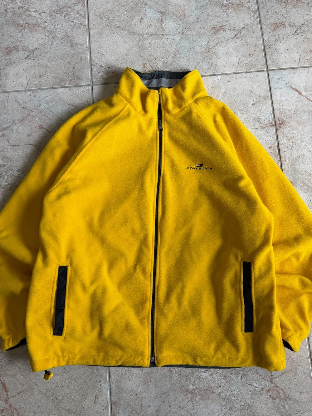 Vintage Tommy Hilfiger Athletics Reversible Fleece Jacket XL